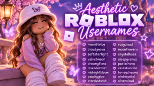 600+ Trending Roblox Usernames 2026: Cool, Unique & Stylish Ideas Aesthetic Roblox usernames