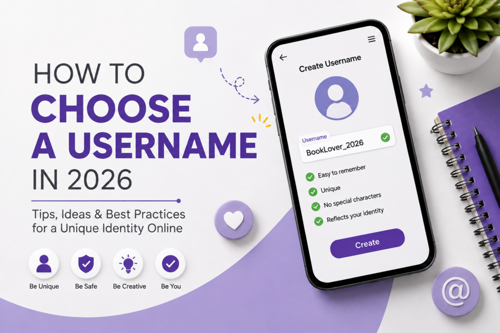 how to choose a username