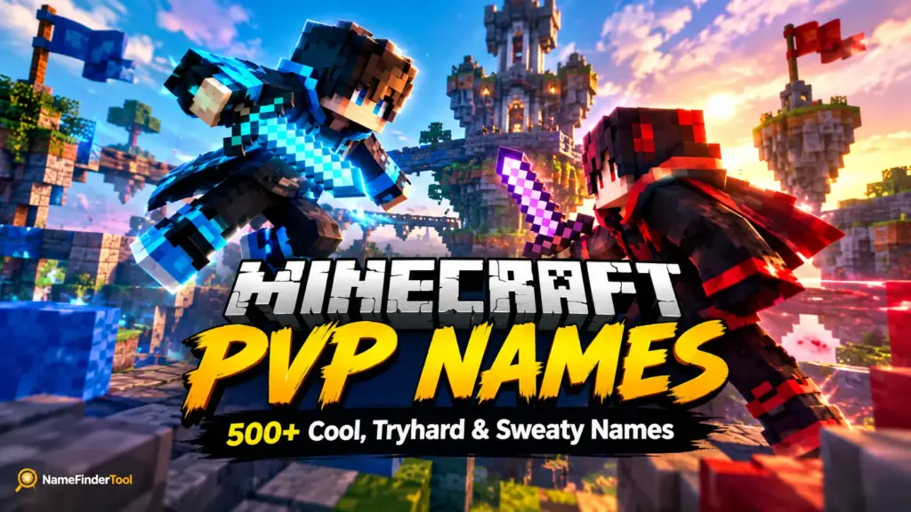 Minecraft PvP Names: 500+ Cool, Tryhard & Sweaty Names Minecraft PvP Names: 500+ Cool, Tryhard & Sweaty Names