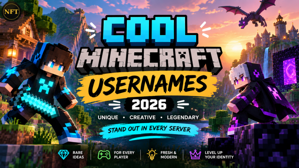 500+ cool Minecraft usernames and name ideas for 2026