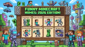Minecraft Gamers Names: 500+ Cool, Unique & Pro Ideas Funny Minecraft Gamers Names