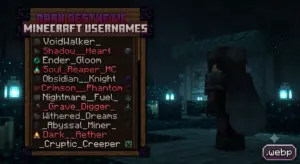 300+ Aesthetic Minecraft Usernames (Cute, Cool & Rare) Dark Aesthetic Minecraft Usernames