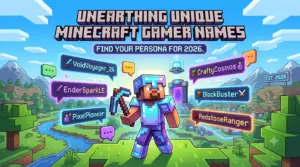 Minecraft Gamers Names: 500+ Cool, Unique & Pro Ideas Unique Minecraft Gamers Names