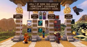 Rare & Unique Minecraft Usernames 