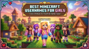 200+ Minecraft Usernames for Girls (Cute, Cool & Unique) Best Minecraft Usernames for Girls