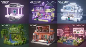 Aesthetic Short Minecraft Usernames 