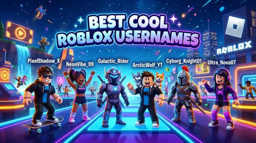 Cool Roblox Usernames: 700+ Powerful & Creative Names for 2026 Cool Roblox usernames 2026