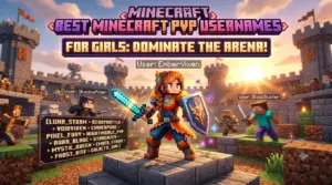 200+ Minecraft Usernames for Girls (Cute, Cool & Unique) Minecraft PvP Usernames for Girls