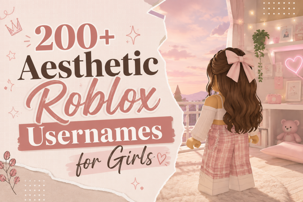 aesthetic roblox usernames for girls