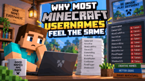 Why Most Minecraft Usernames Feel the Same 