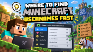 Where to Find Unique Minecraft Usernames Fast 