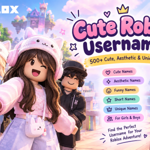 Cute Roblox Usernames: 500+ Cute, Aesthetic & Unique Ideas