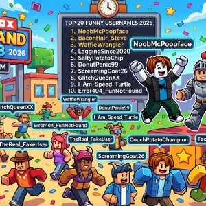 Funny Roblox usernames 2026